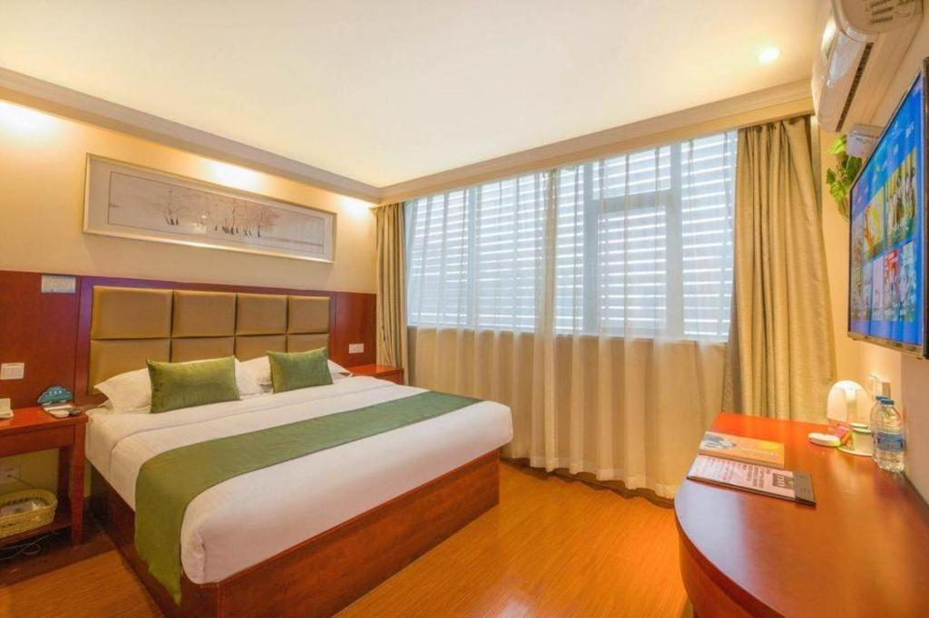 Greentree Inn Suzhou Guanqian Street Leqiao Metro Station Exterior photo